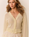 Lawrence Cardigan in Light Lemon