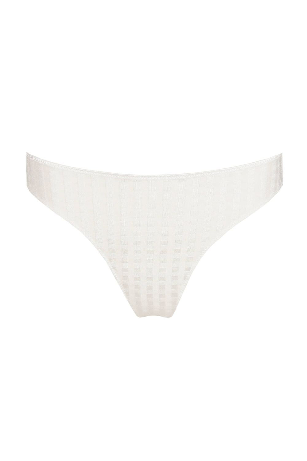Avero Thong in Ivory Petal