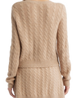 Eugenie Cardigan in Camel