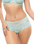 Shorty Brief in Aqua