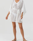 Petra Cover Up in White