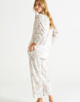 Essentiel Cropped Pj Set in Blanc Floral