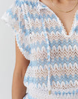 Remi Dress in White/Oasis