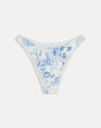 Kealy Satin Top and Dove Bottom Bikini Set