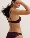 Eloge Du Desir Italian Brief in Deep Berry