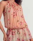 Zuki Halter Mini Dress