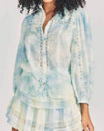 Ronda Top in Lily Pond Hand Dye