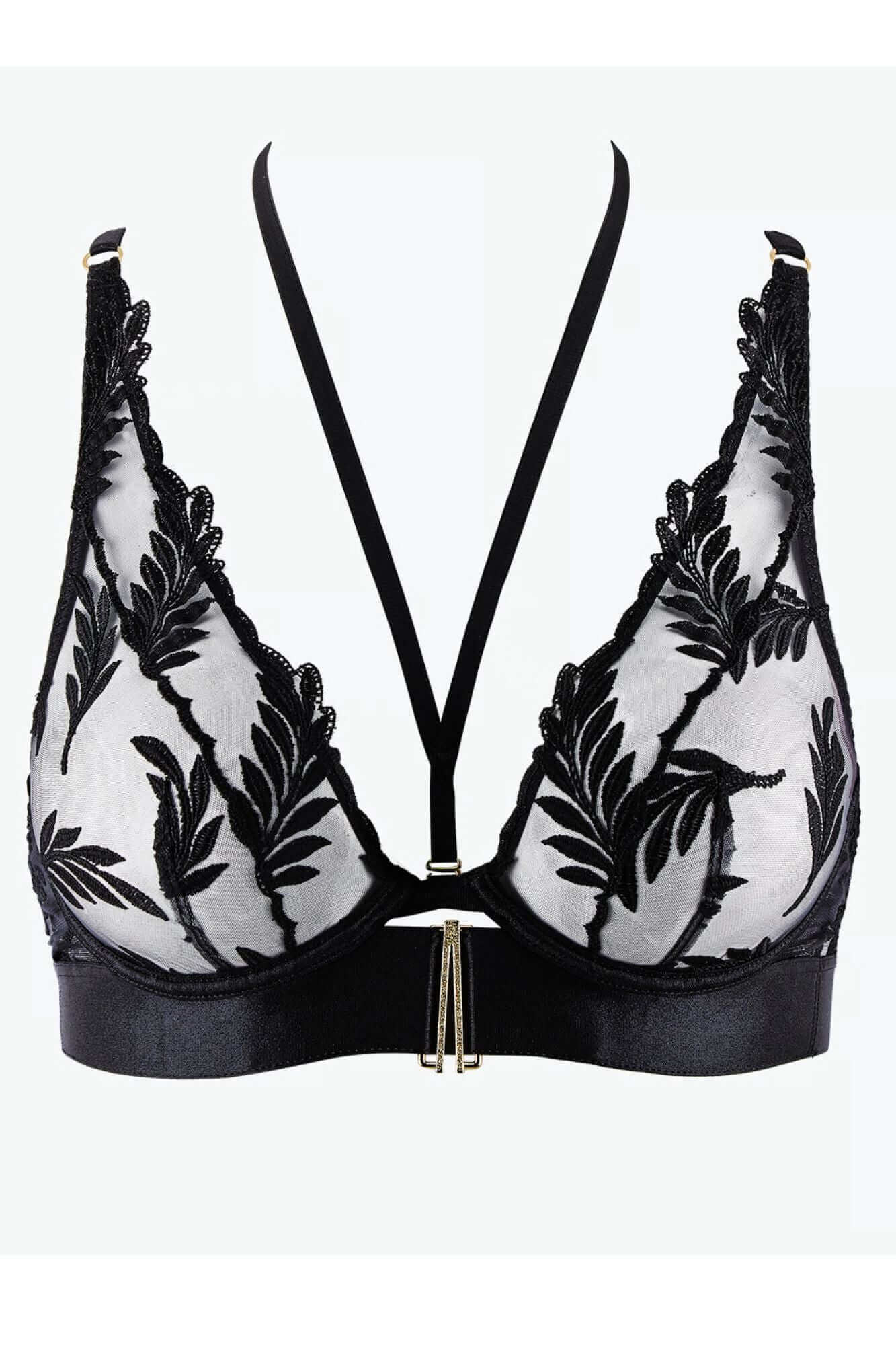 Aubade Queen Of Shadow Moulded Push-Up Bra | Harrods FR