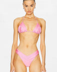 Jasmin Bikini in Pink Cream