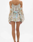 Drop-Shoulder Playsuit in Alexandria