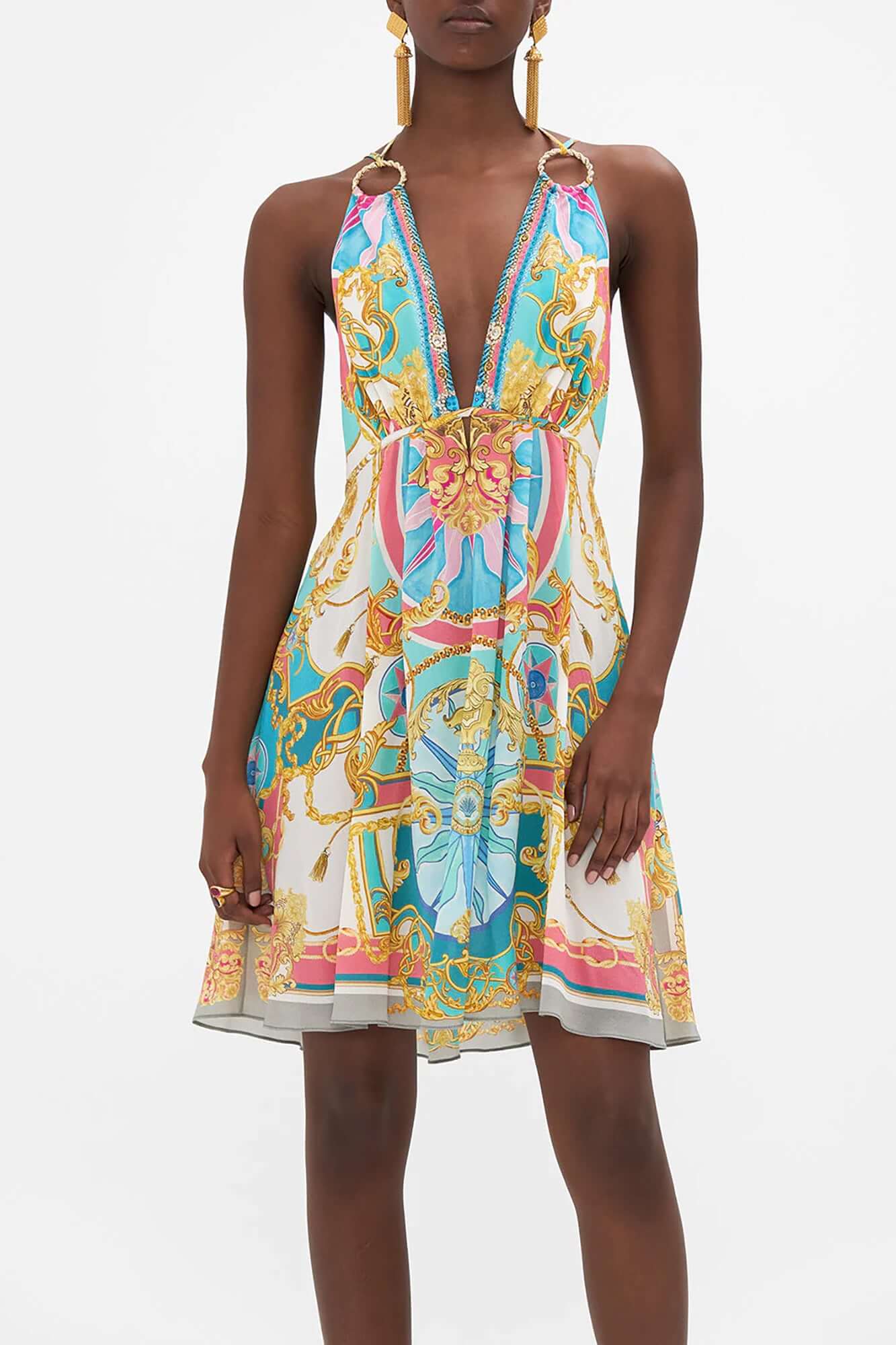 Sail Away With Me Short Flared Dress