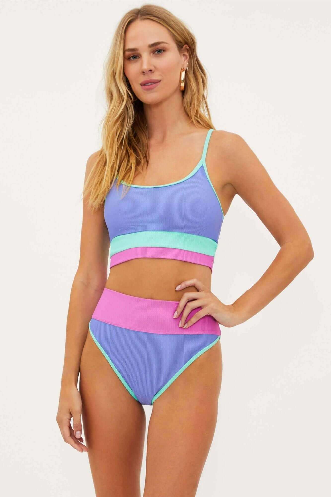Eva Bikini in High Tide Colorblock