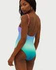 Reese One-Piece in High Tide Ombre