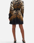 Tame My Tiger Drop Sleeve Dress