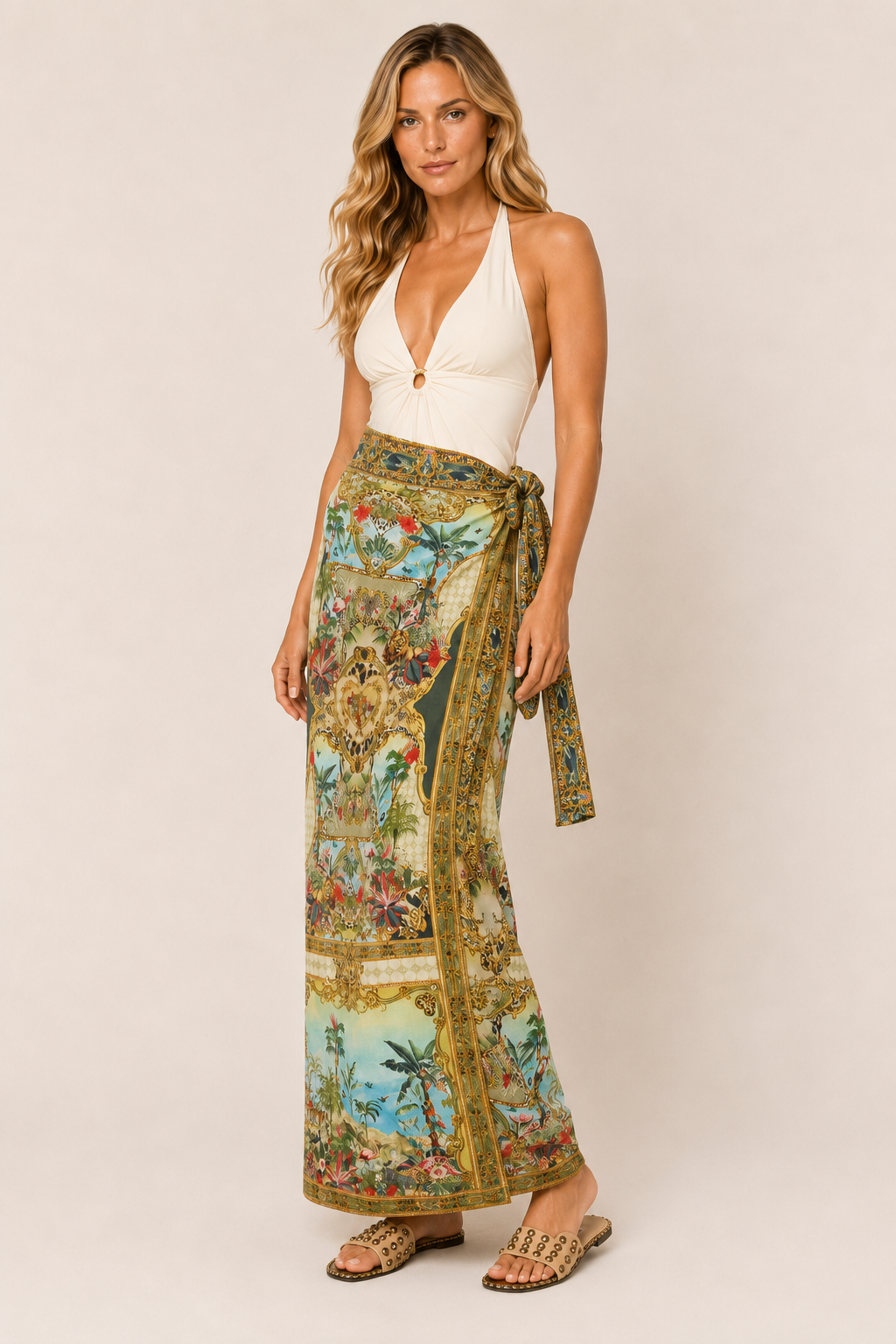 Wrap Sarong in Wanderlust Empire