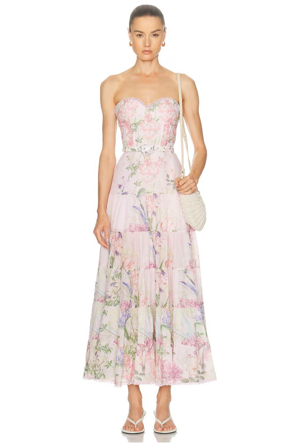 charo ruiz dress pink Iraso long Dress