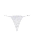 Frankie Lace Thong in Ivory
