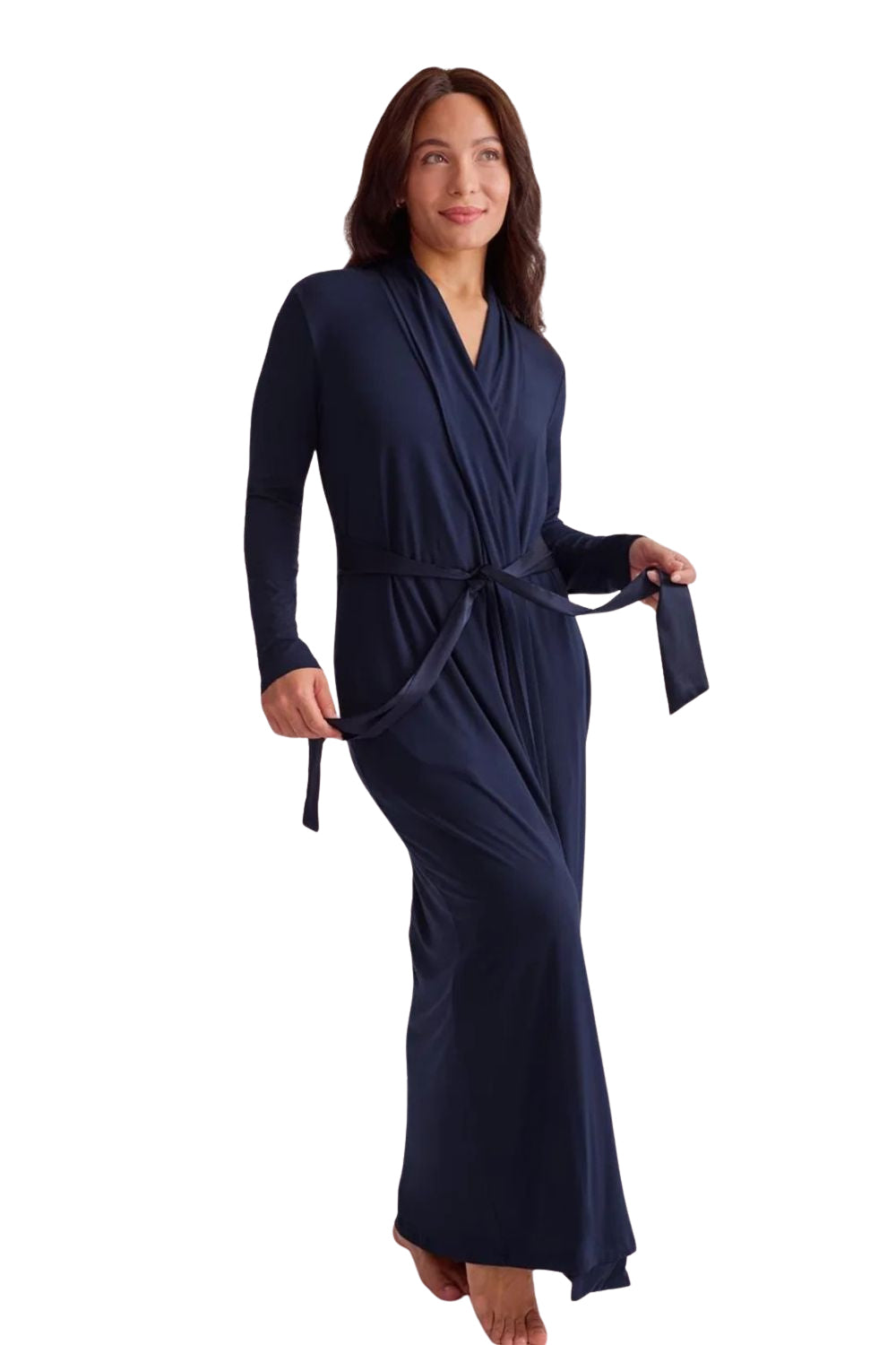 Fleur't - Iconic Long Robe - Ink - 2