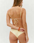 Elena Top and Mini Bottom Bikini Set