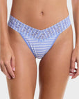 Down the Line Cotton Original Rise Thong