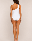 Basics One Shoulder in White BA-V60