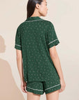 Gisele Printed Relaxed Short PJ Set in Winterpine Forest