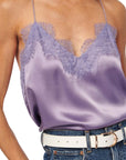 Racer Charmeuse Cami in Dawn