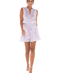 Sparti Short Dress in Lavender