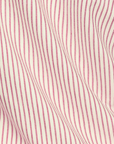 Gisele Printed Relaxed Short PJ Set in Duo Stripe Holly Red/Ivory