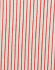 Gisele Long PJ Set in Duo Stripe Holly Red/Ivory