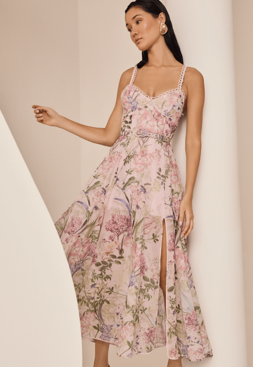 charo ruiz pink dress Charo Ruiz Hadsy Short Dress