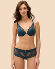 Saga Boyshort in Prestige Blue