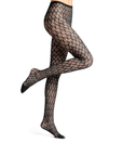 Fluid Fusion Women Tights in Black