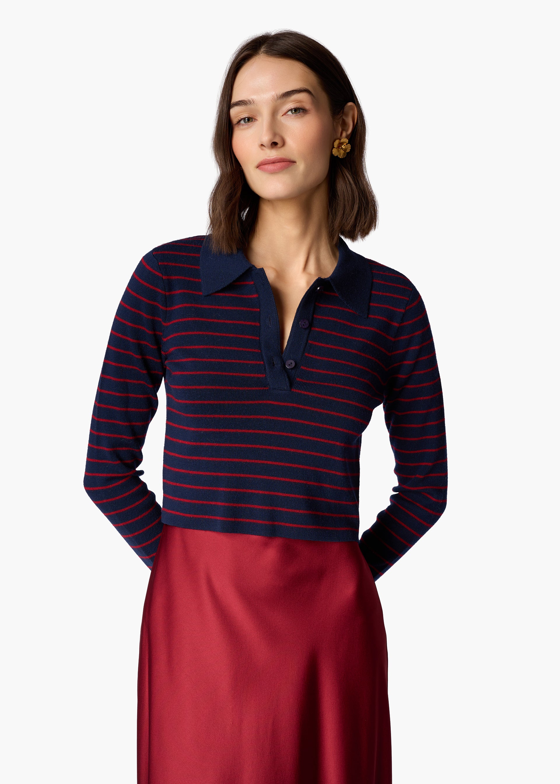 Pegah Sweater in Rugby Stripe