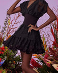 Alicia Lace Dress in Black