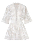 Vittoria Tulle Kimono in White