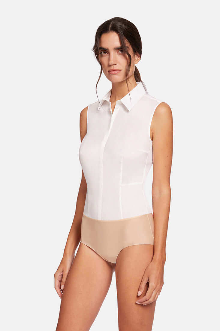 Wolford London Effect Summer Body Color: White Size: XS (34) at Petticoat Lane  Greenwich, CT