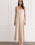 Aqua Blu Claudette Maxi Dress in Illuminee