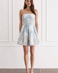 Aqua Blu Indie Mini Dress in Triomphe
