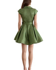 Aqua Blu Juliette Mini Dress in Green