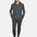 Arlotta Charcoal Seafoam stripe swatch