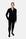Arlotta Luxe Gauge Hoodie Jacket and Sweatpant Set in Black