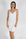 Aspen Dream Cannes Pinstripe Chemise in Off White