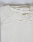 Aspen Dream Cannes Pinstripe Long Set in Off-White