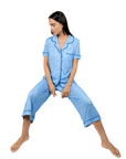 Aspen Dream Jolene Cropped Pajama Set in Antigua