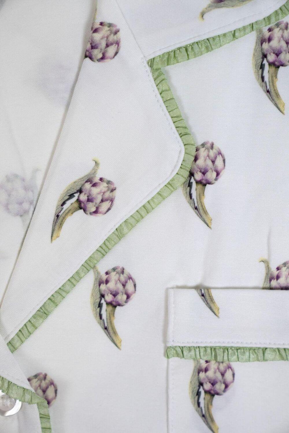 Aspen Dream Jolene Pineapple Print Short PJ Set