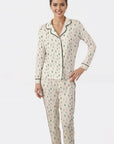 Aspen Dream Jolene Skiers Long Pj Set