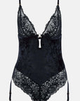 Aubade The Night Before Bodysuit in Black