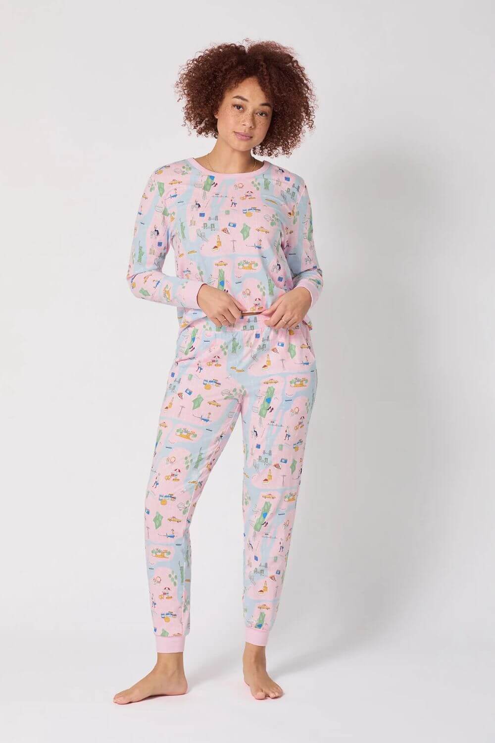 Bedhead New York New York Long Sleeve Pajama Set