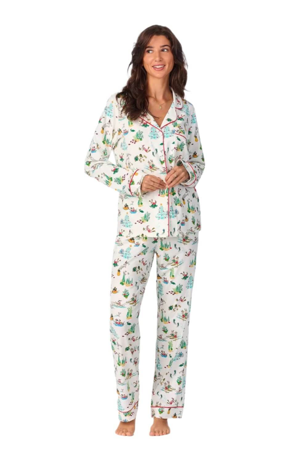 Bedhead Tis the Sea-Son Long Sleeve Classic PJ Set
